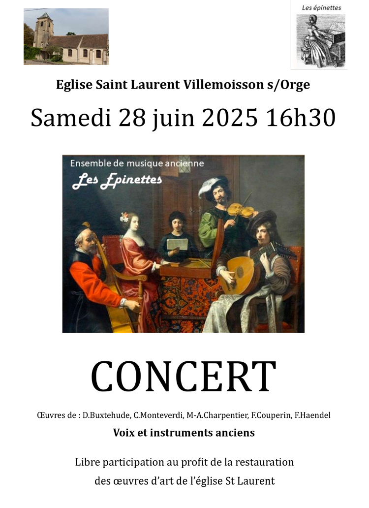 Affiche 2025 06 28 Saint Laurent Villemoisson